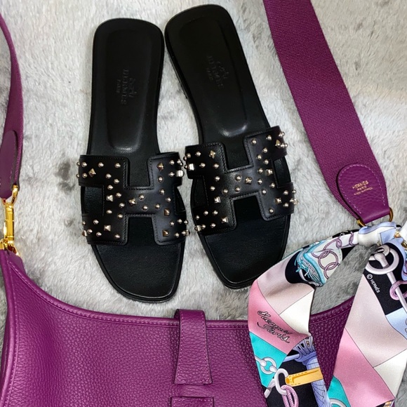 AUTHENTIC HERMÈS ORAN SANDALS - Picture 14 of 16